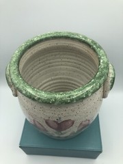 Original Parsley Artisan Pottery Magnolia￼ Utensil Holder / Planter / Vase