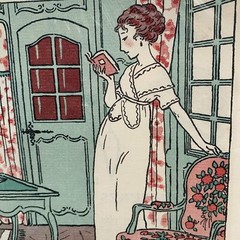 Pierre Brissard Antique La Gazette du Bon Ton “Un Ameublement Elegant” 1912 Fash
