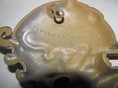 Vintage Sexton 1979 Kids Girls Sports Metal Wall Decor (A3)