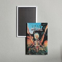 Heavy Metal Mini Movie Poster Fridge Locker Magnet