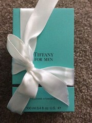 *EMPTY BOX ONLY* Tiffany & Co Love for him Eau de Toilette blue round 3.0 oz Lot