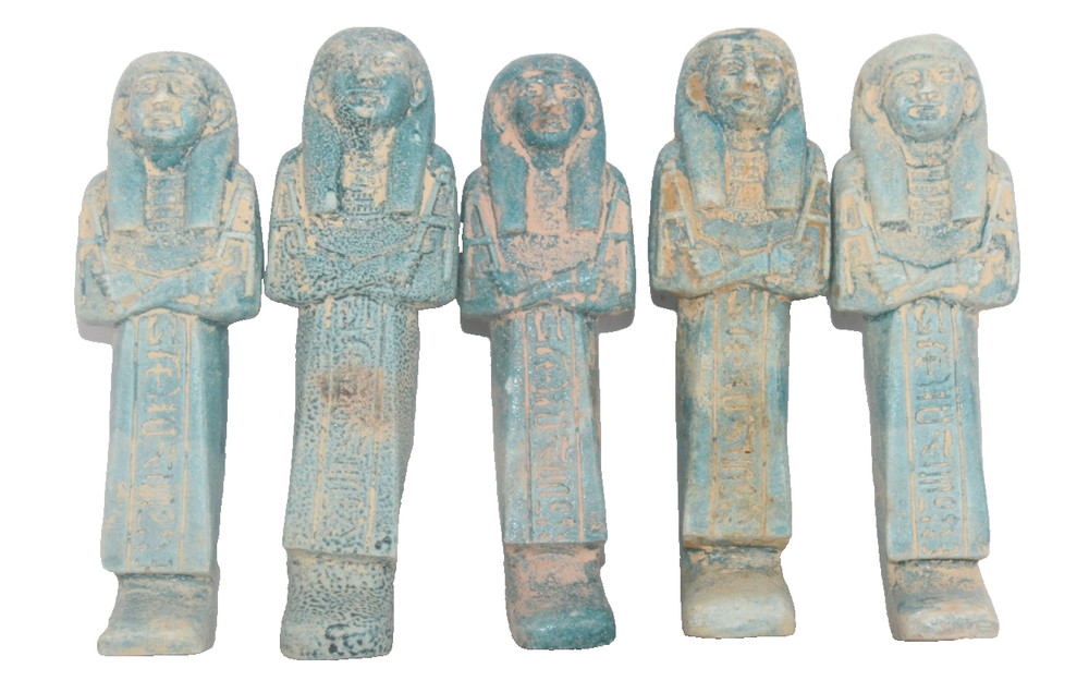 5 Pharaonic Ancient Egyptian Civilization For Queen Tomb Ushabti Shabti Statues