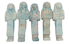 5 Pharaonic Ancient Egyptian Civilization For Queen Tomb Ushabti Shabti Statues