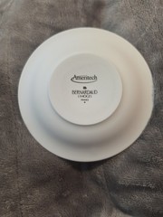 Bernardaud Lithophane VotiveLight Grenadiers Limoges France Bisque Porcelain