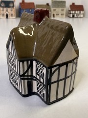 Mudlen End Studio Felsham Suffolk Pottery Miniature Thatched Merchants House 19