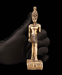 Authentic Ancient Egyptian Antique Rare God Osiris Statue Figurine Egyptian BC