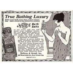 No. 4711 Bath Salts Mulhens & Kropff Inc 25 West 45th St NY 1921 Ad AF3-10