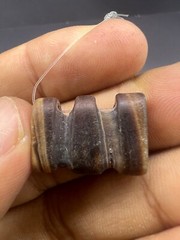 Genuine Ancient Bactrian Indo Greco Jasper Stone Amulet Bead