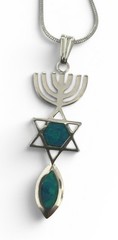 Messianic Grafted-in Pendant Necklace