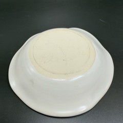 Vintage Hand Made Studio Art Pottery Trinket Dish Plate Artist Signed Stoneware