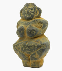 Ancient Mother Goddess Near East Idol Stone Figure Fertility Idol 2000 BC