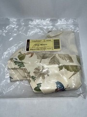 Longaberger Oval Muffin Basket Liner Only Botanical Fields #2370635 NEW