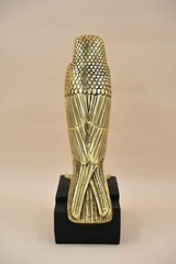 Hand Carved Horus God Statue Ancient Egyptian Stone Sculpture Stone Sculpture
