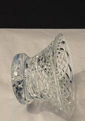 Waterford Crystal Glass Arklow Pattern Decorative Footed Trinket Candy Bowl