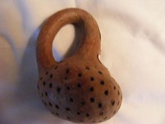 Pre Columbian Rattler Artifact