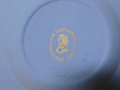 Vintage Wedgwood Blue Pair of Sweet Dishes Collectable Wellington & Napoleon