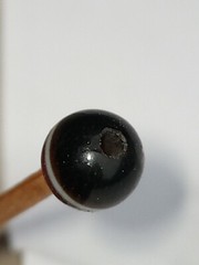 Ancient amazing 1 line sulemani tiny bead from Swat region of Pakistan.