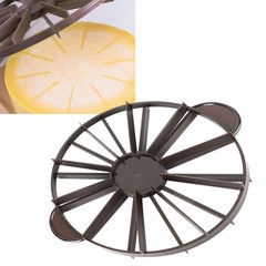 Household Round 10/12 Piece Bread Cake Divider Equal Portion Cutter Slice Ma NY