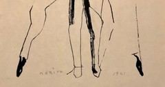 MARINO MARINI Figurative Lithographs Carl Schunemann 1968 Unframed