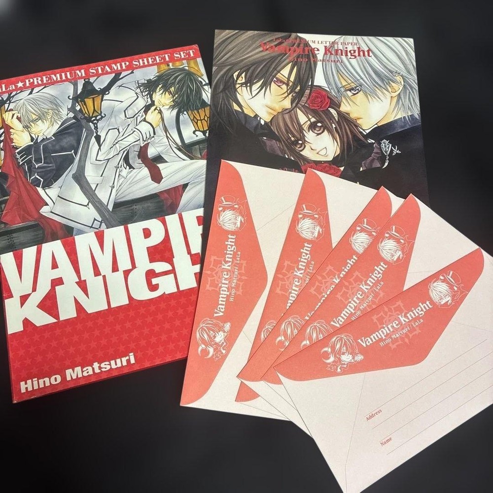 Vampire Knight Letter Set LaLa Official Collectible Anime Merchandise