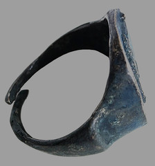 300 BC Ancient Roman Silver Ring Bacchus god of wine, winemaking, fertility