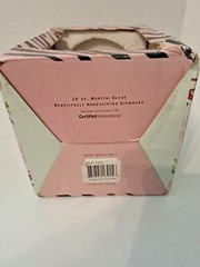 Martini Girl, Go Wild 10 Oz. Glass Hand Painted In Damaged Box