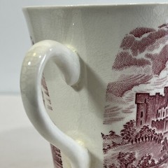 Enoch Wedgewood(Tunstall) LTD. Genuine. ENGLAND. Royal Homes Britain Red Castle
