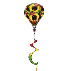 Briarwood Lane Spring Ladybugs & Sunflowers Hot Air Balloon Spinner 54×12