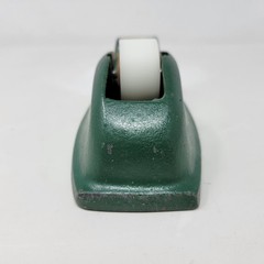 Vintage Permacel Cast Iron Tape Dispenser Green Industrial Heavy Duty MCM Desk