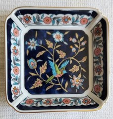 3 In Set 1983 Takahashi Silk Road HAND DECORATED Trinket Dishes