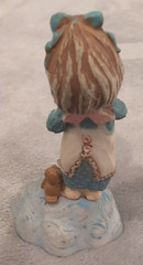 Betsey Clark Figurine Vintage 1975 Hallmark Cards 3” Girl with Star & Bird