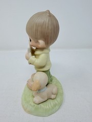 Precious Moments 2001 God Understands Brunette Boy Report Card Porcelain E1379BR