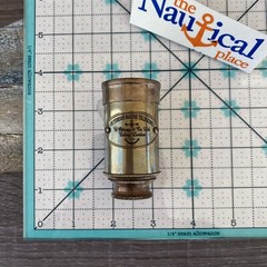 Victorian Brass Telescope w/ Box, Antique Finish, Handheld Monocular Spyglass
