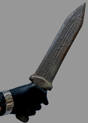 200 BC Ancient Roman Combat Gladius Legionary Battle Sword Pugio Fight Weapon