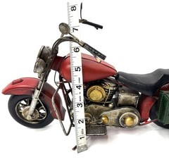 Folk Art Motorcycle Sculpture