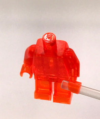 Darth Vader Official Lego Star Wars Prototype Neon Orange Retied Color Limited