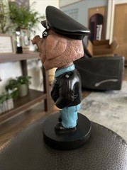 Vintage 2003 Bopp’n Heads MR. Snort Bobblehead Adams Apple DLP Rare Unique