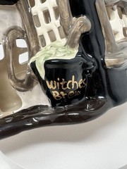 Blue Sky Clayworks Halloween The Witches Shop, Village House, Candle House, NEW