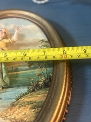 Vintage Empire 2pc 3D Wall Decor – Victorian Boy & Girl – Made in Italy – RARE