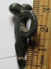 Rare Genuine Ancient Roman soldiers Military phallic pendant artifact power 3AD