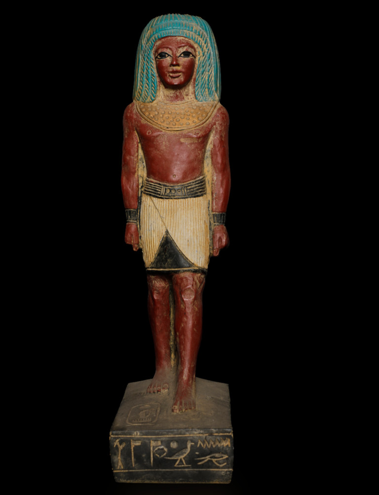Authentic Ancient Egyptian Antique Amenhotep Statue Royal Pharaoh Figure BC