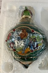 Wizard of Oz Ornaments Lot Of 9 Bradford Editions Heirloom 2000 COA *BRAND NEW*