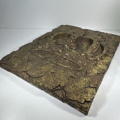 Medieval Style Golden Crown Wall Decor rustic / vintage-style decor heavy