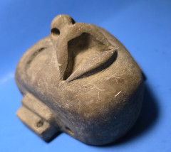 PRE-COLUMBIAN TEOTIHUACAN STONE PECTORAL MASK