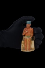 RARE ANCIENT EGYPTIAN ANTIQUITIES Stone Statue for King Khufu Pharaonic Egypt BC
