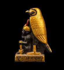 Authentic Ancient Egyptian Antique Rare God Horus Statue Figurine Egyptian BC