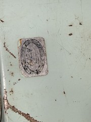 Vintage Hand‑Painted Metal Tray – Nashco – Light Blue Delicate Floral Design