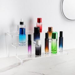 WEERSHUN 3 Tier Acrylic Display Stand 1PACK 3-layer transparent, Transparent