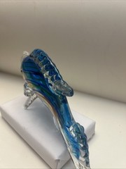 Murano Glass Fish Figurine 10 In x 5 In x 3 In Made In Italy