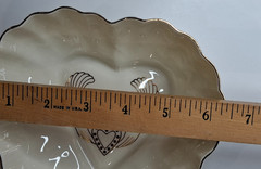 Belleek Heart Dish with Claddagh Image in Center 1980-1993